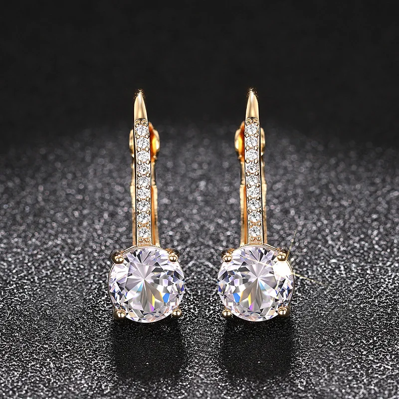 Elegant Fashion Earrings Minimal Design Women Daily Wear Jewelry Earrings
