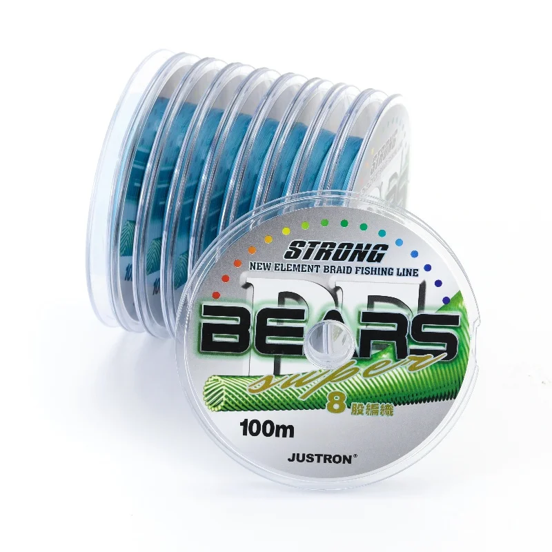8 Strands Multicolor 1000m PE Fishing Line Super Strong BRAIDED FISHING LINE
