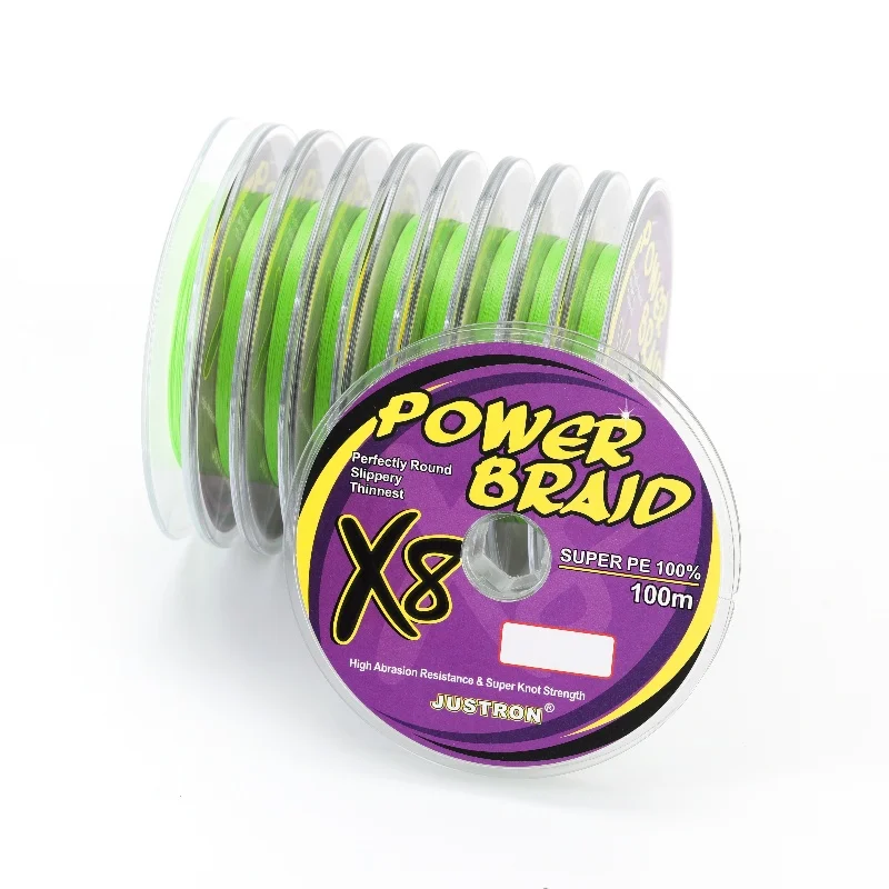 8 Strands Multicolor 1000m PE Fishing Line Super Strong BRAIDED FISHING LINE