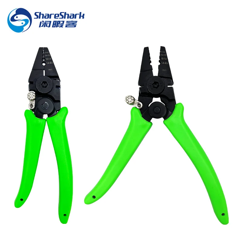 Fishing Crimping Tool Hand Fishing Crimping Pliers Crimper Tools Wire Cutters Crimpers Sleeves Fishing Gear Tackle