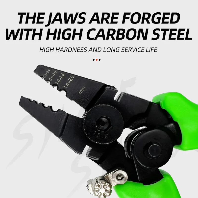 Fishing Crimping Tool Hand Fishing Crimping Pliers Crimper Tools Wire Cutters Crimpers Sleeves Fishing Gear Tackle
