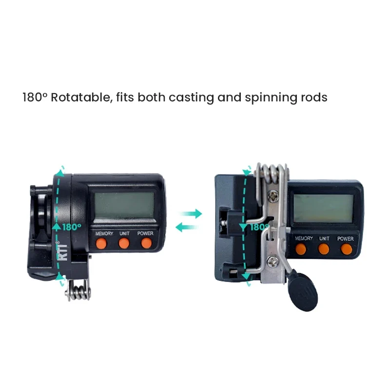 High Quality ABS Plastic Fishing Counter Fishing Depth Counter