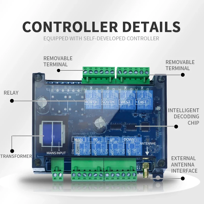 LD-BC6 Crane Remote Control Switch Industrial Radio Radio Remote Control Fishing Is Widely Used On/off Remote Control