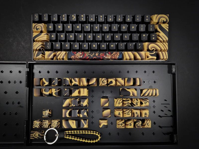Tiger Sketch Keycap-Set