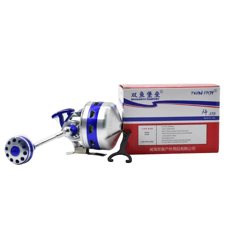 J39 Fishing Spinning Reel 6+1 Bearing Configuration Speed 3.875:1 Saltwater Freshwater Carp Fish Line Reel Fishing Reel