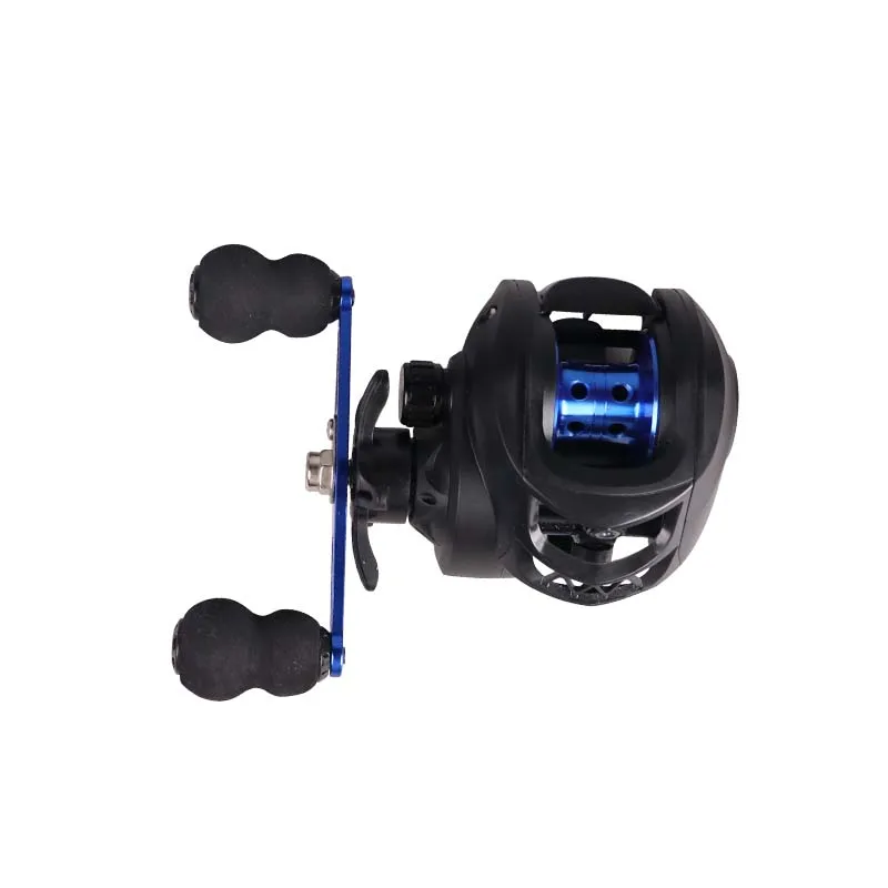 KALIOU S108- S113 AC200 8KG Max Drag Fishing Reel Magnetic Brake 7.2:1 High Speed Gear Ratio Baitcasting Fishing Reel