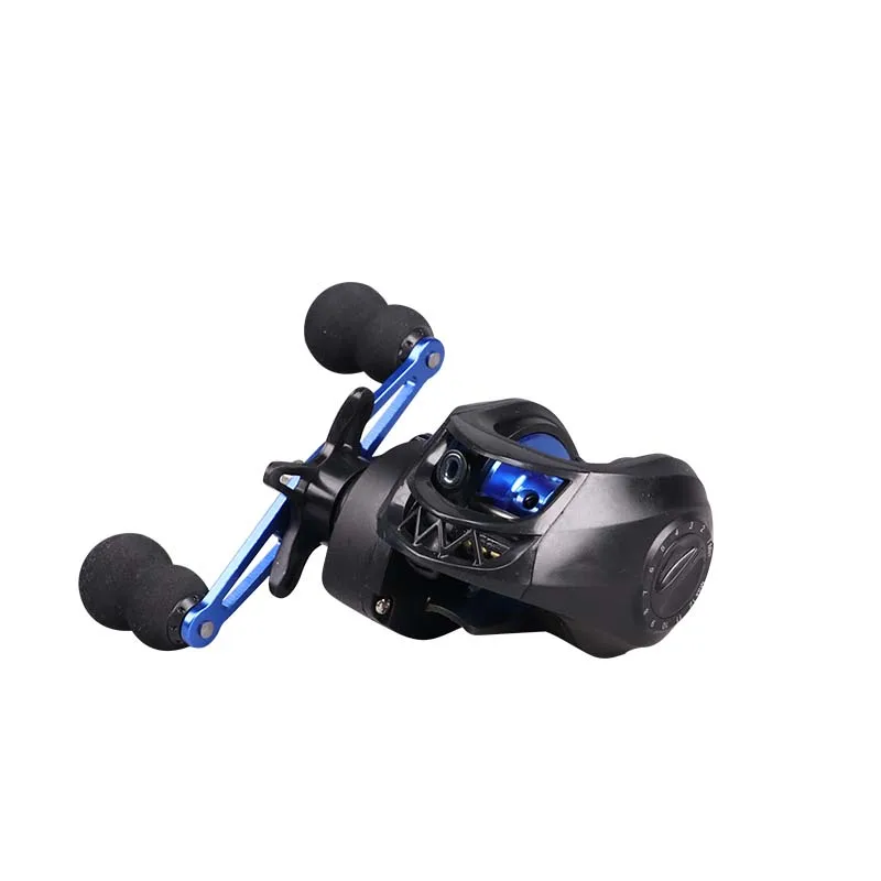 KALIOU S108- S113 AC200 8KG Max Drag Fishing Reel Magnetic Brake 7.2:1 High Speed Gear Ratio Baitcasting Fishing Reel