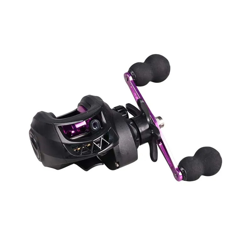 KALIOU S108- S113 AC200 8KG Max Drag Fishing Reel Magnetic Brake 7.2:1 High Speed Gear Ratio Baitcasting Fishing Reel