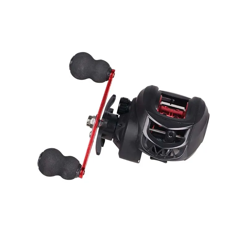 KALIOU S108- S113 AC200 8KG Max Drag Fishing Reel Magnetic Brake 7.2:1 High Speed Gear Ratio Baitcasting Fishing Reel