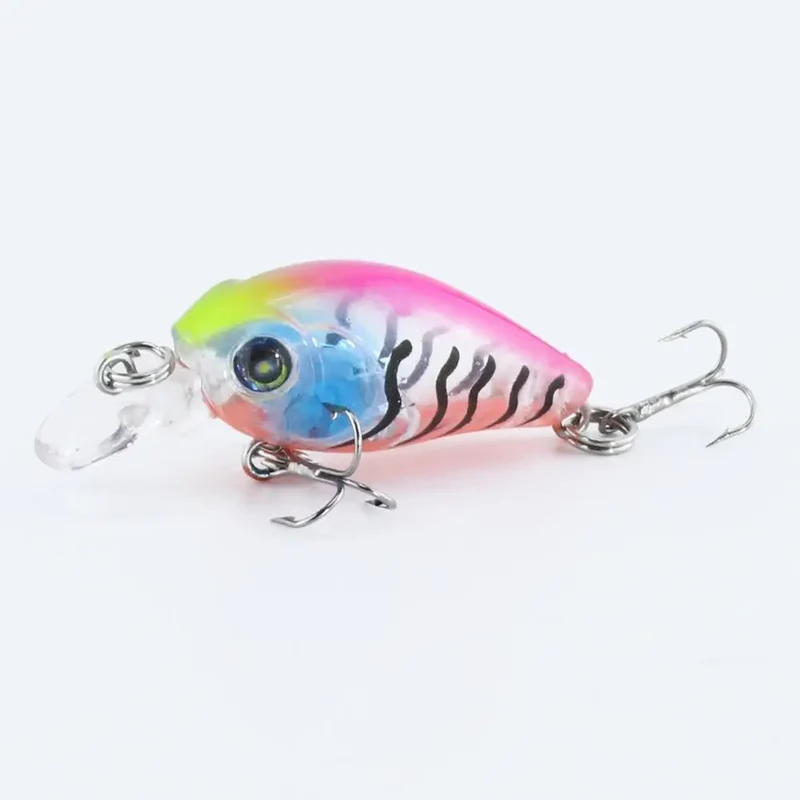 Lifelike 4.7cm 3.3g Hard Swimbait Crankbaits ABS Minnow Lure for Saltwater Fish for Sea Fishing