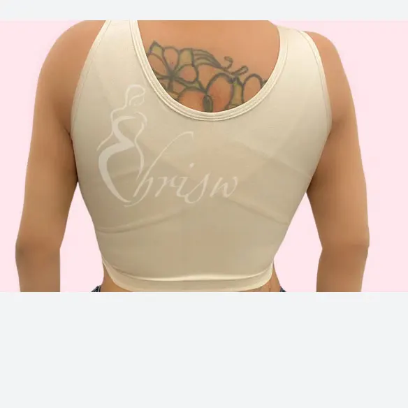 Bra Women Post-surgery Shaper Front Closure Bra Compression Posture Corrector Crop Top With Breast Support Band Push up Bralette