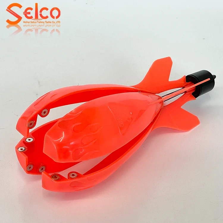 Selco Wholesale Abs Medium Fishing Feeders Medium Spomb Fishing Water Bomb Bait Carp Fishing Feeder
