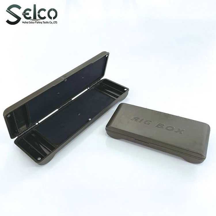 Selco in Stock Carp Fishing Tackle Hook Box Wallet Storage Carp Fishing Tackle Rig Box