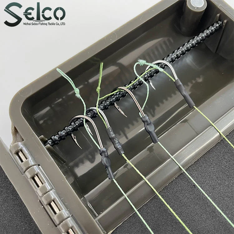 Selco in Stock Carp Fishing Tackle Hook Box Wallet Storage Carp Fishing Tackle Rig Box