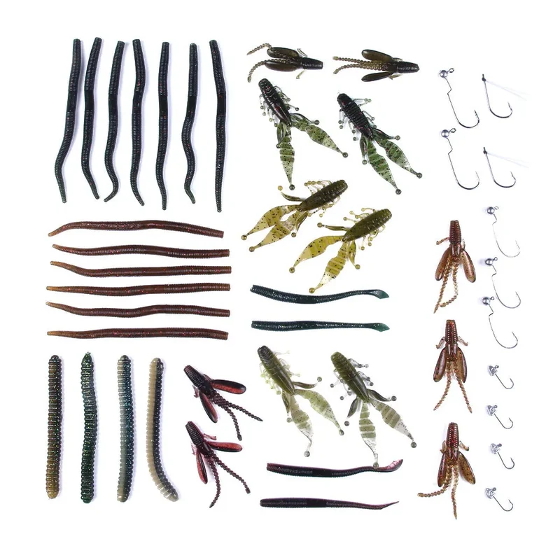 High Quality Fishing Lures Soft Lure Fishing Combo Set