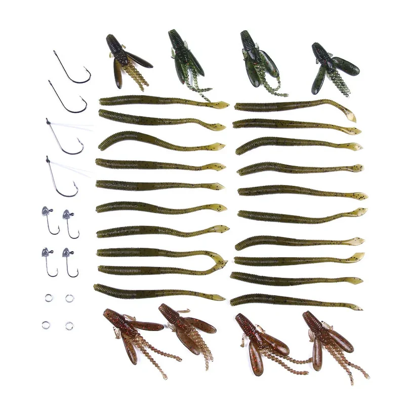 High Quality Fishing Lures Soft Lure Fishing Combo Set