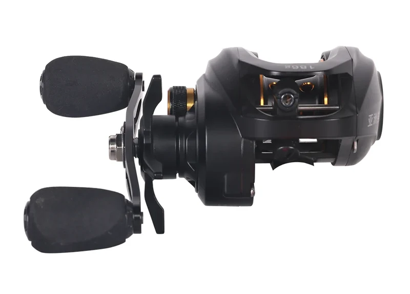 KALIOU Carbon Baitcasting Spinning Fishing Reel 8kg Max Drag Line Twist Prevention for Deepsea Saltwater Use Left Hand