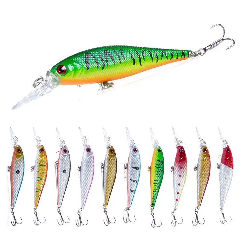 10.5CM/9.5G Saltwater Minnow Lure Fishing Lure 0.5-1.5M Sinking Bait