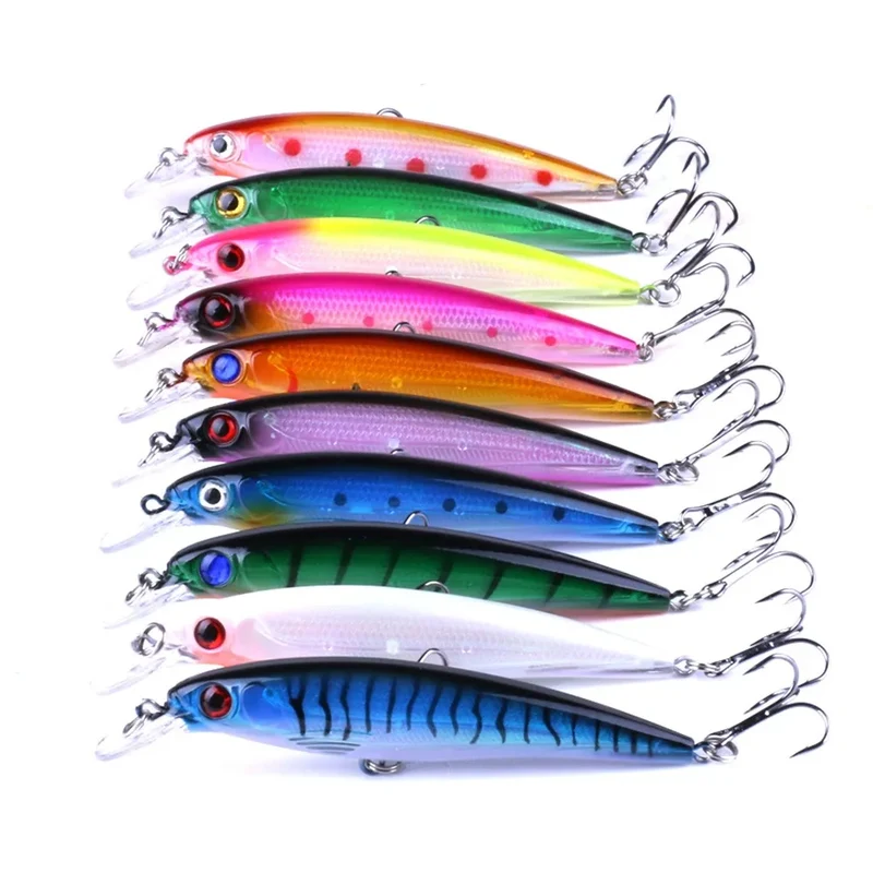 10.5CM/9.5G Saltwater Minnow Lure Fishing Lure 0.5-1.5M Sinking Bait