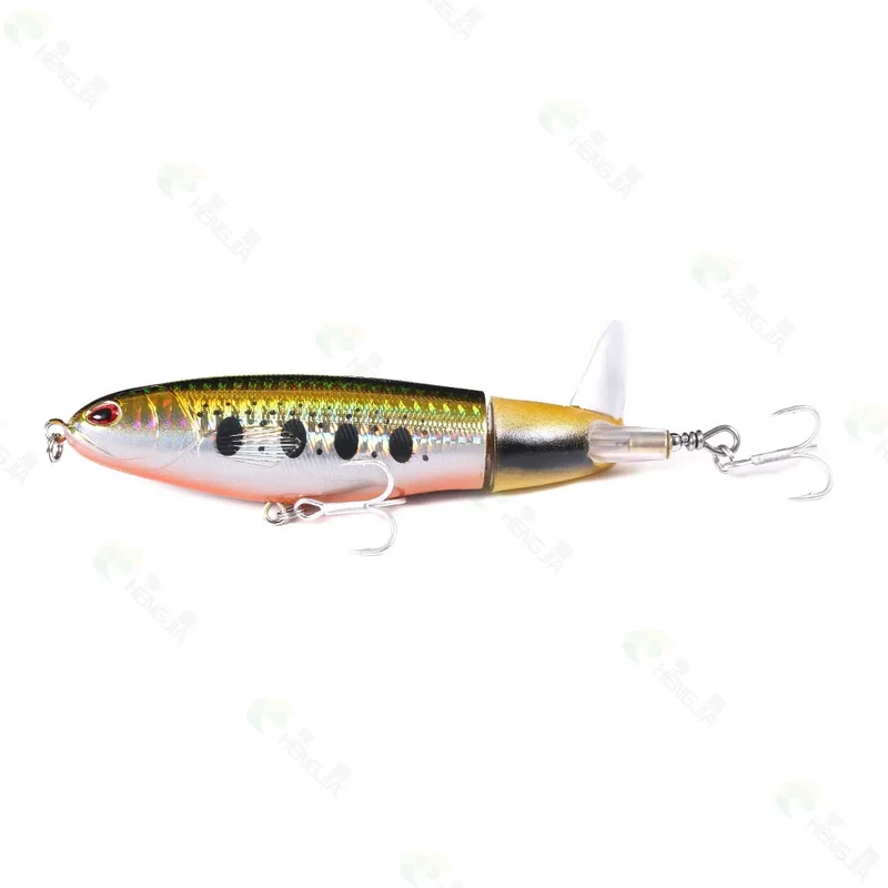 Fishing Lure 37g With Rotating Spin Tail for Bass Trout Pike