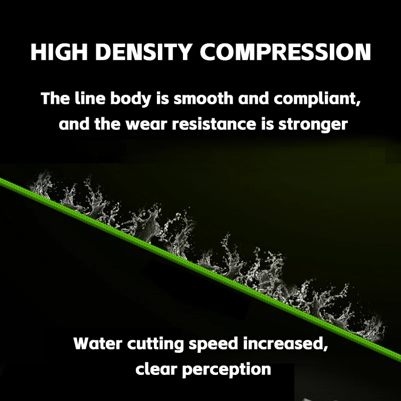 8X Pro Super Power Long Casting Braided Polyethylene Fishing Line 500m Floating Saltwater Freshwater River Green Wire