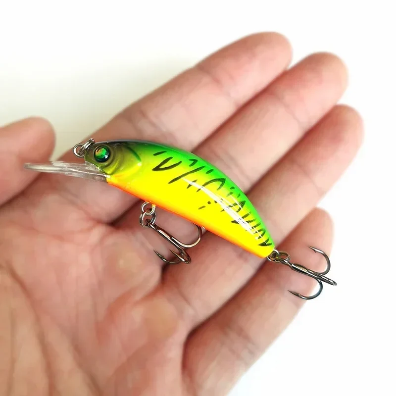 1 OUTKIT 2022 NEW Arrive Deep Water Small Lures Fishing Lure 4.7g 45mm Floating Minnow Mini Hard Bait for Perch Trout Bass