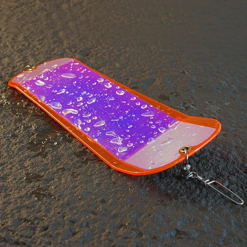 Selco Flasher Fishing Freshwater Big Fishing Game Hotchip Flashers Trolling Luminous UV Salmon Flasher
