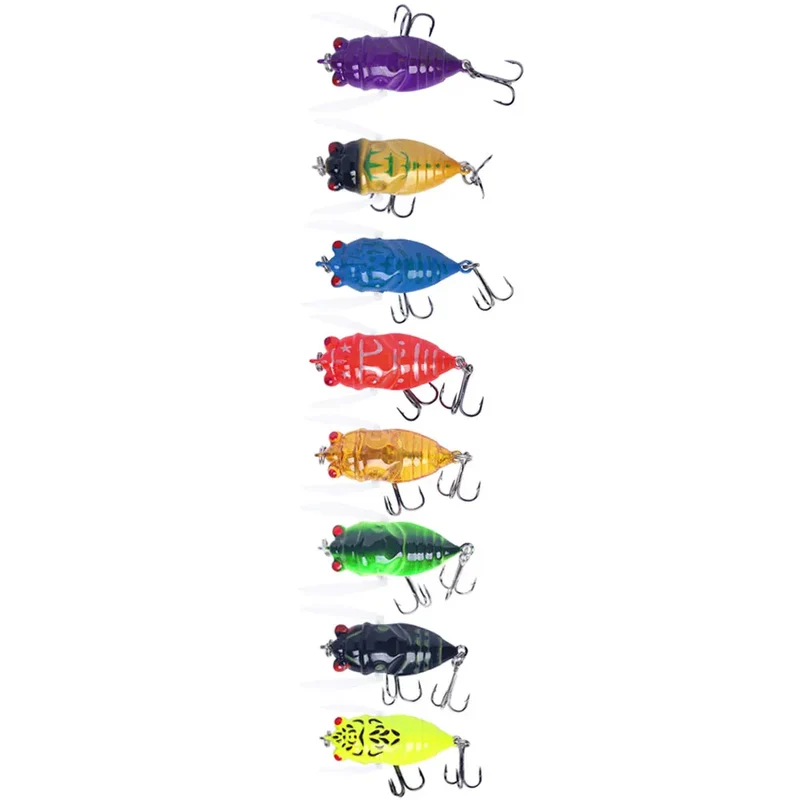 4cm/6.4g Swing Finishg Cricket Insect Bait Minnow Hard Lure Fishing Isca