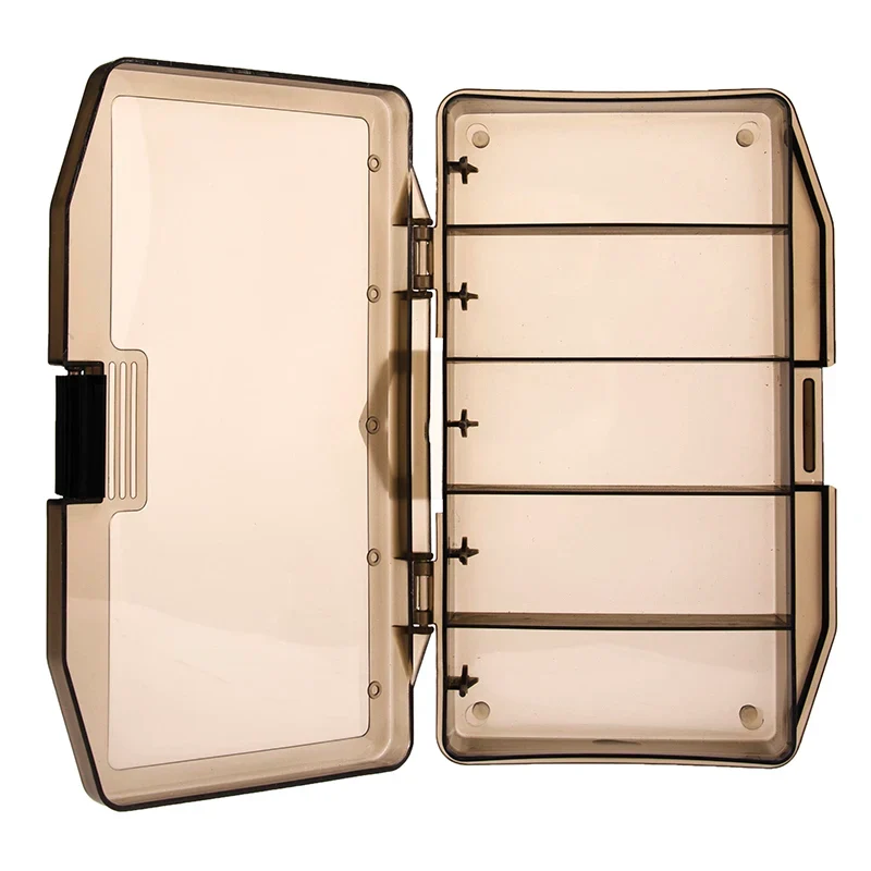 Wholesale Fishing Tackle Box Professional Fishing Case Portable Plastic Black Ocean Beach Customized Logo Lock PCS Tool Color