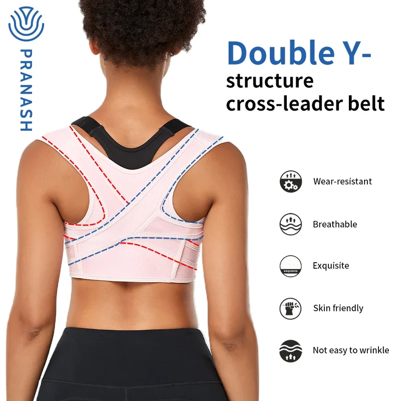 Breathable Mesh Colth Back Support Correcteur De Posture Training Device Posture Corrector