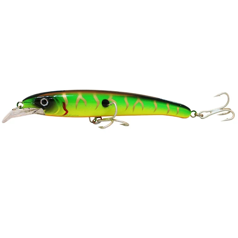 Factory Direct Sale 180mm 33g 3D Eyes Topwater Fishing Lures Classic Style Minnow Fishing Bait