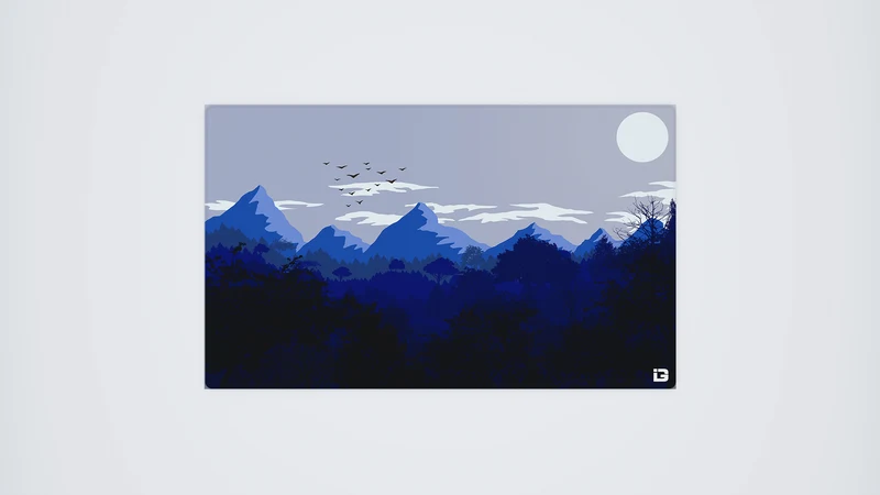 Möwen - Sonnenuntergang