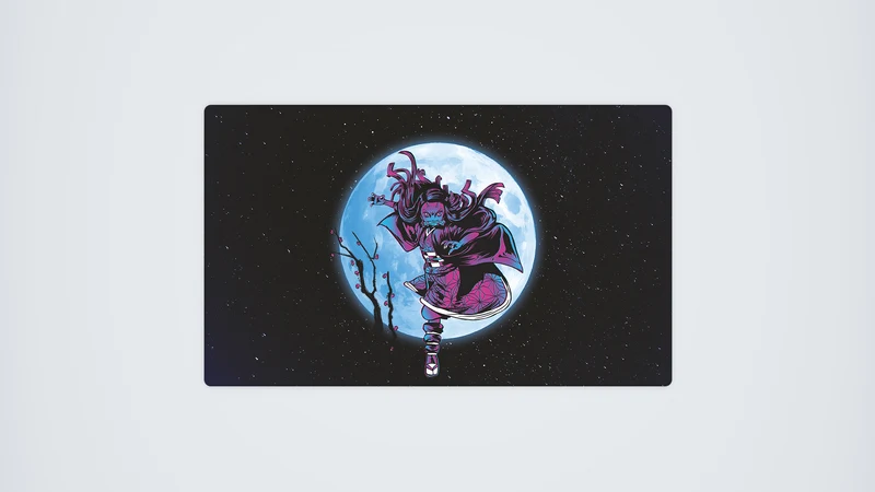 Nezuko unter dem Mond