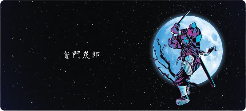 Tanjiro unter dem Mond