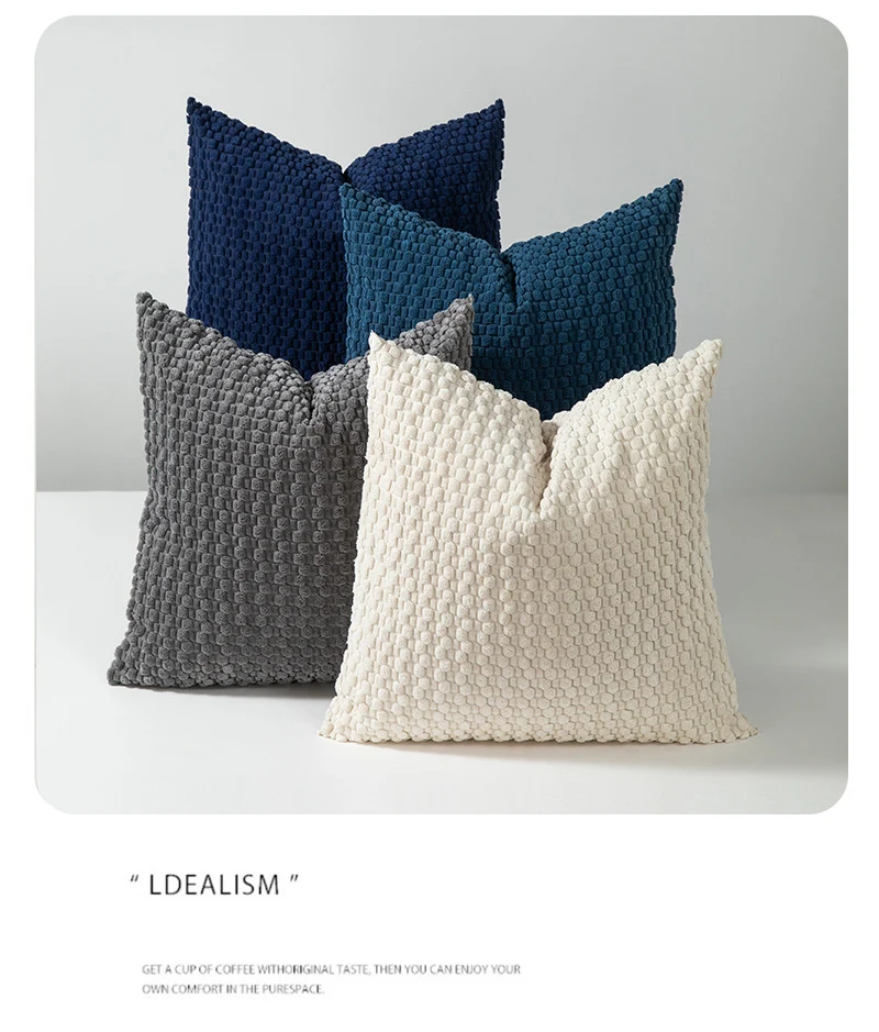 Corduroy Pillow Cover, Cushion Cover, Living Room Sofa Backrest Pillow Cover, Wholesale Amazon Pillow Cover Without Insert