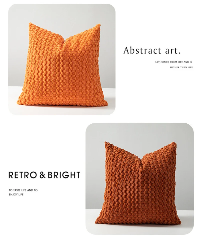 Corduroy Pillow Cover, Cushion Cover, Living Room Sofa Backrest Pillow Cover, Wholesale Amazon Pillow Cover Without Insert