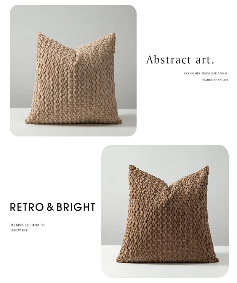 Corduroy Pillow Cover, Cushion Cover, Living Room Sofa Backrest Pillow Cover, Wholesale Amazon Pillow Cover Without Insert