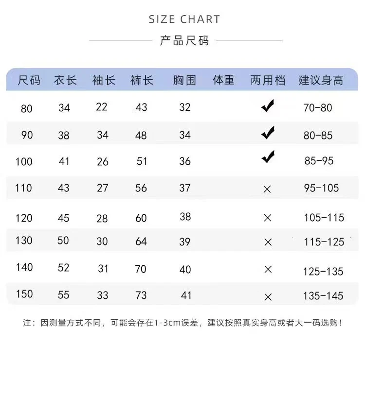 New Class A Children's Cotton Yarn Pajamas suit Boys and Girls Home Clothes Two-piece Cotton Baby's Spring and Autumn and Summer Children's Clothing
