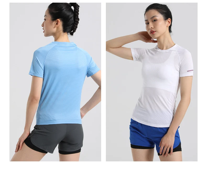 Men's Quick-drying Sports Shorts Fake Two-piece Fitness Triple Pants Marathon Running Pants Invisible Pocket for Mobile Phone