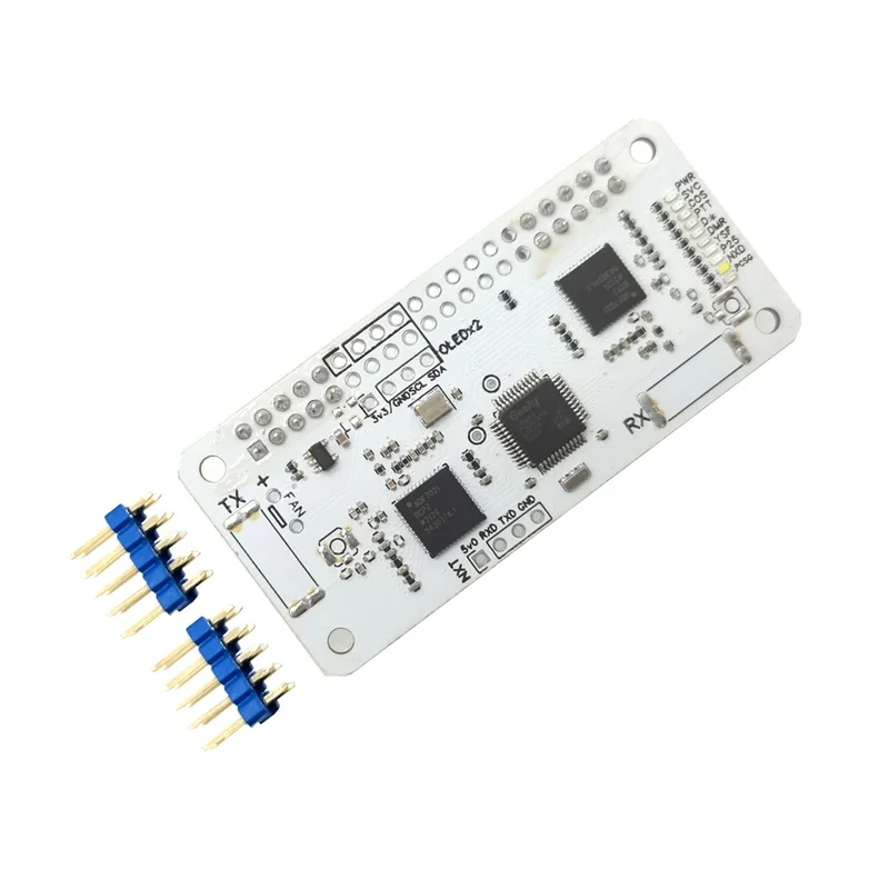 jumbospot White MMDVM HS Dual Hat Duplex RX TX UHF VHF Hotspot Board With Oled Display And Case For Raspberry Pi