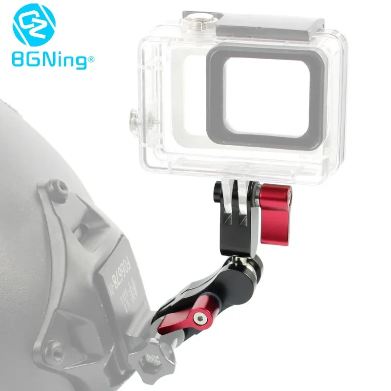 Universal Aluminum Arm Adapter Mount Bracket Connector W/ Knob 1/4'' Inch Screw for GoPro for OSMO Action YI Sports DSLR Cameras