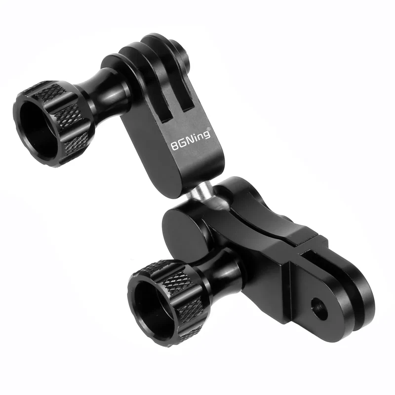 Universal Aluminum Arm Adapter Mount Bracket Connector W/ Knob 1/4'' Inch Screw for GoPro for OSMO Action YI Sports DSLR Cameras