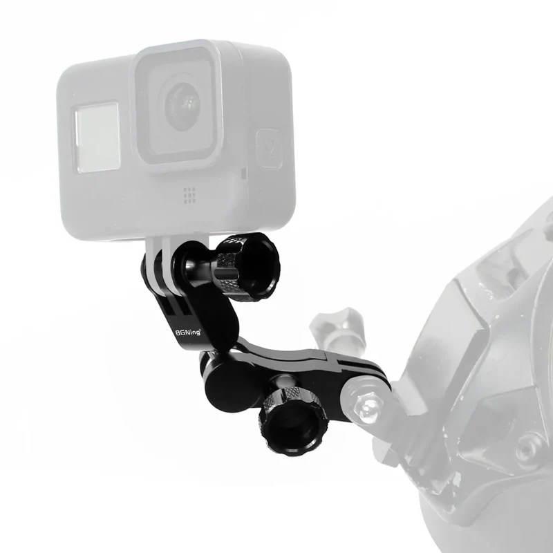 Universal Aluminum Arm Adapter Mount Bracket Connector W/ Knob 1/4'' Inch Screw for GoPro for OSMO Action YI Sports DSLR Cameras