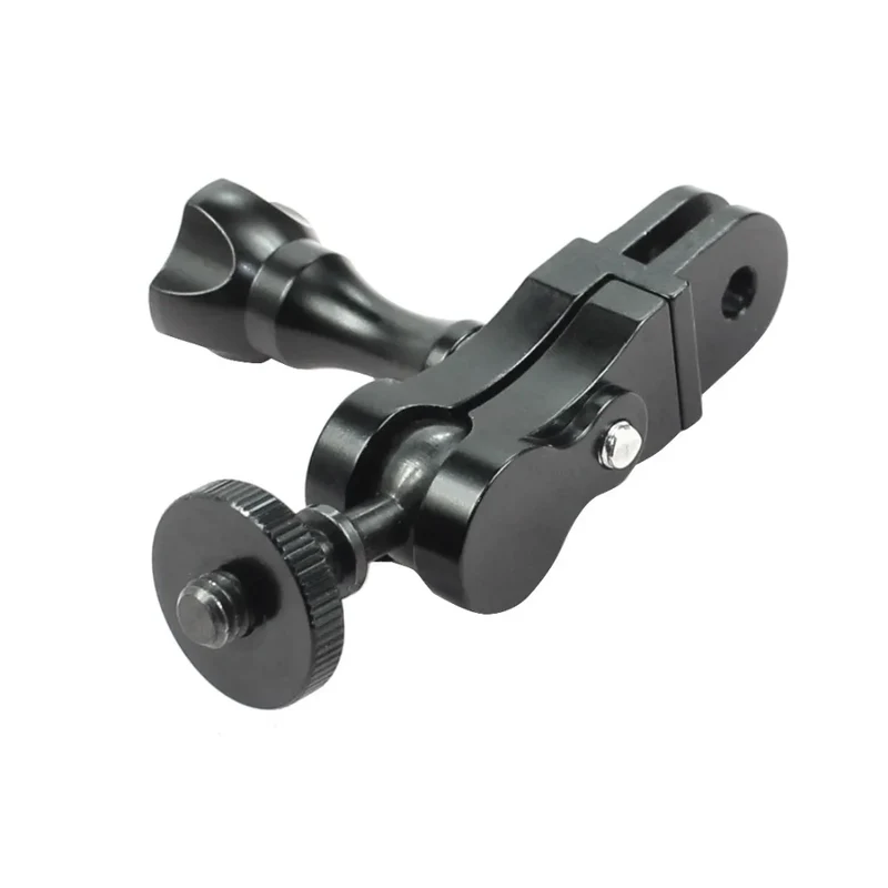 Universal Aluminum Arm Adapter Mount Bracket Connector W/ Knob 1/4'' Inch Screw for GoPro for OSMO Action YI Sports DSLR Cameras