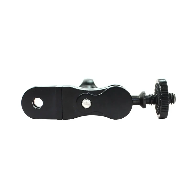 Universal Aluminum Arm Adapter Mount Bracket Connector W/ Knob 1/4'' Inch Screw for GoPro for OSMO Action YI Sports DSLR Cameras