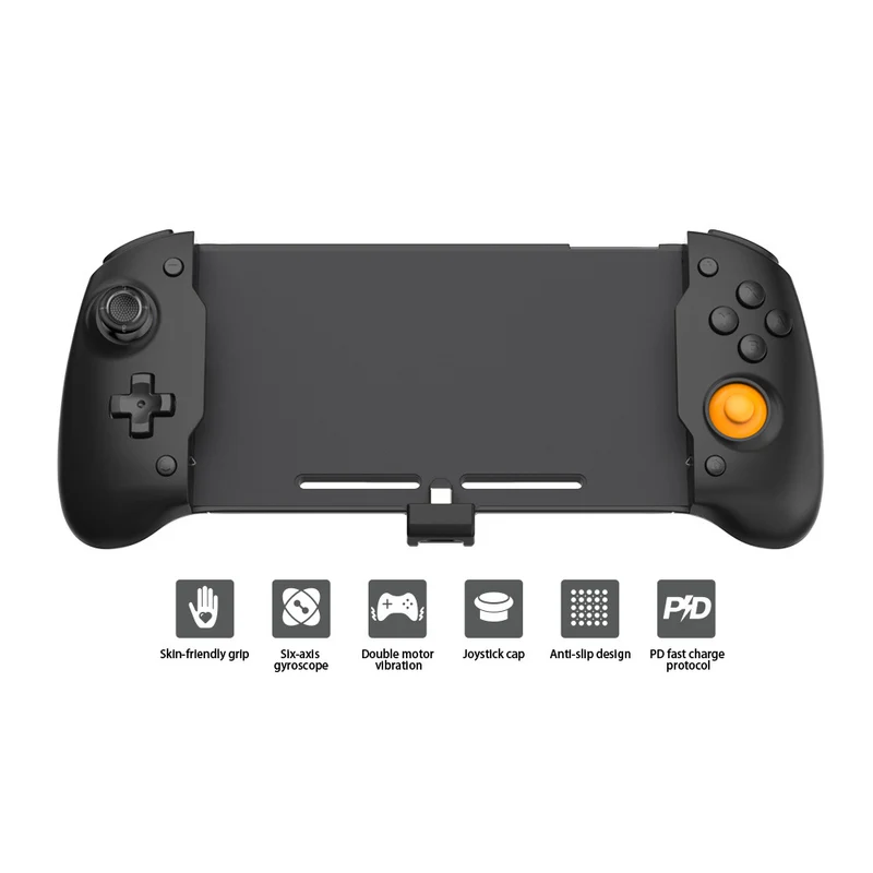 Plug and Play for Nintend Switch OLED In-line Handle Suitable 6-Axis Gyro Joypad for N Switch OLED Console Gamepad TNS-1125