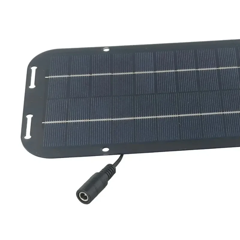 60W 12V Solar Car Battery Charger High Efficiency IP65 Waterproof Solar Panel with Reverse Protection for Caravan Boat Battery
