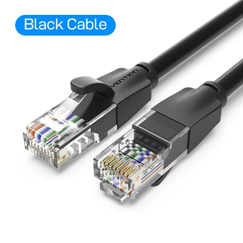 Vention Colour Ethernet Cable Cat 6 Network Cable 4 Twisted Pair Patch Cord RJ45 Internet UTP Cat6 Lan Cable for Laptop Router