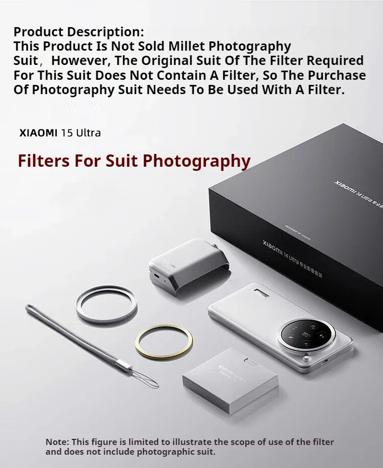 WalkingWay for XiaoMi 15 Ultra Phone Lens Filters 67mm Phone Filter Set 13/14/15 Ultra General ND CPL GND Soft Star Flare Filter