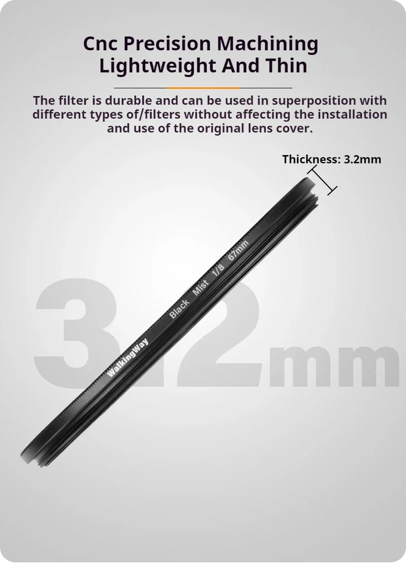 WalkingWay for XiaoMi 15 Ultra Phone Lens Filters 67mm Phone Filter Set 13/14/15 Ultra General ND CPL GND Soft Star Flare Filter